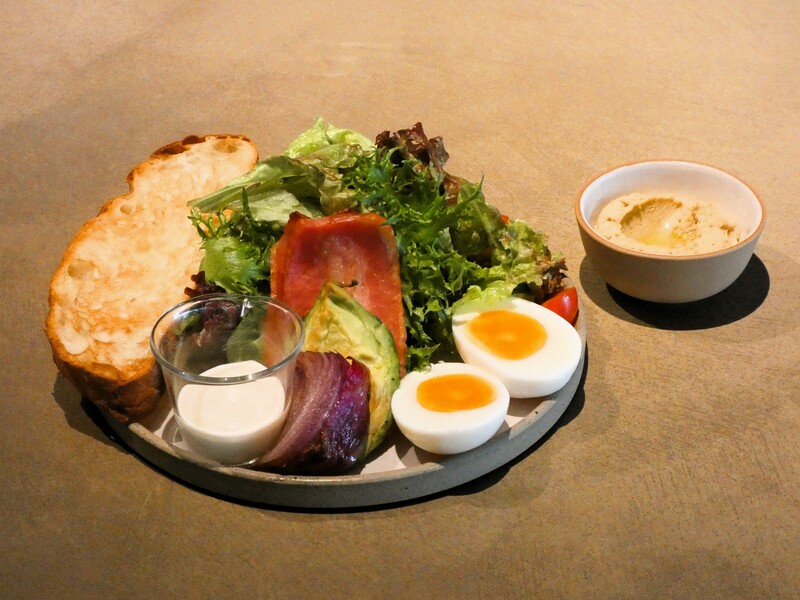 ブル―ボトルコーヒー福岡天神店　ブランチプレート　コンプレ