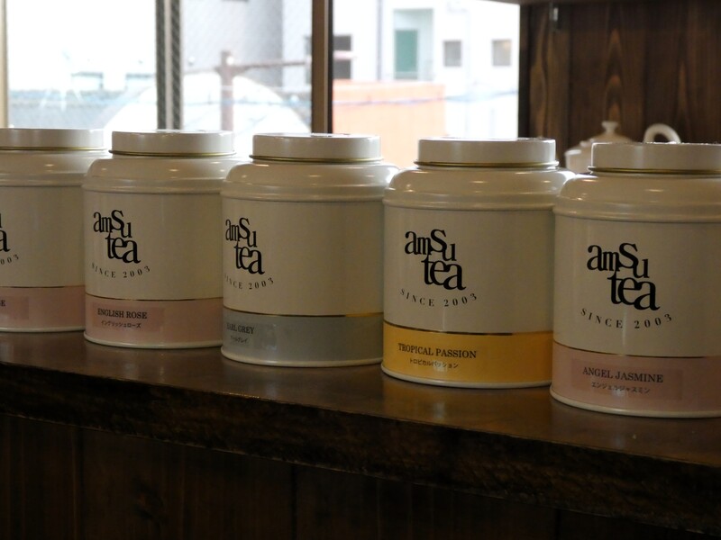 TEA ROOM flower bird（ティールーム フラワーバード）　amsu tea（アムシュティー）の紅茶