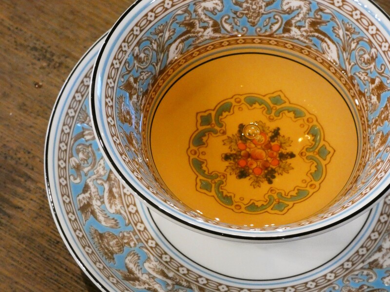 TEA ROOM flower bird（ティールーム フラワーバード）　　スウィートホワイトピーチ