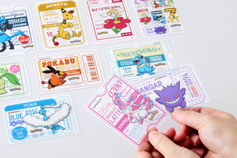 プロント　ポケモンオリジナルクリアカード（全10種）