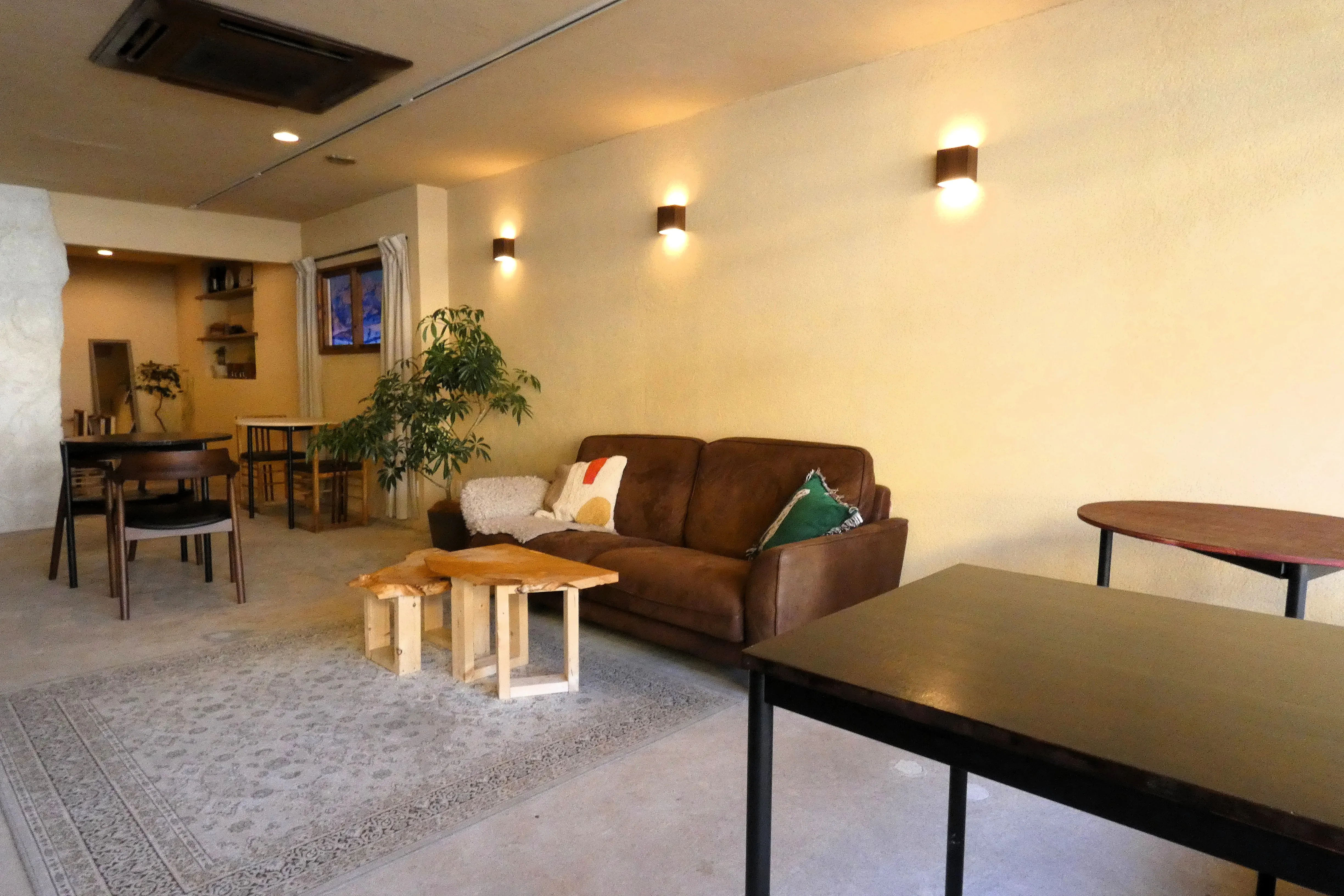 喫茶今日　店内